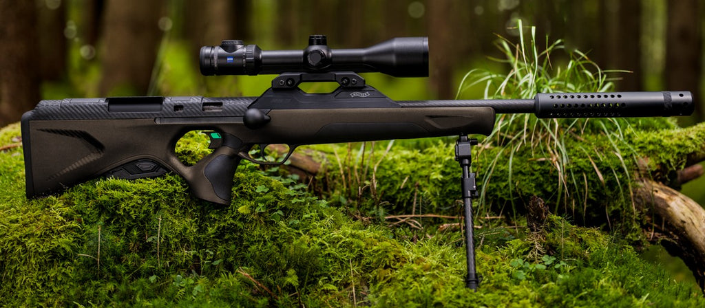 Walther RS-3 Jagdrepetierbüchse, Kal. 308 Win., LL 23 Zoll, Pro Chestnut (brown) inkl. Schalldämpfer