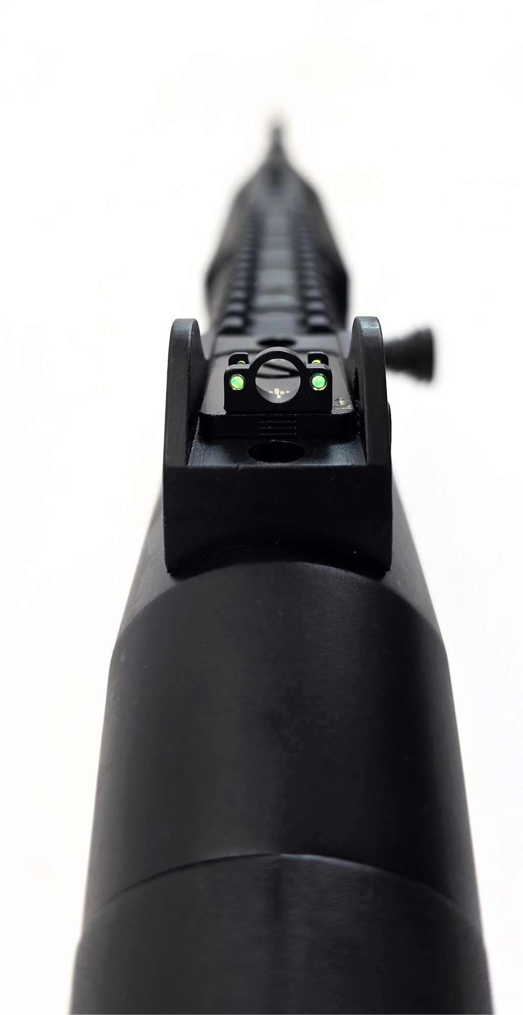 Einzelstück Drone Guardian Benelli M4 mit Teleskopschaft, Kal. 12/76, LL 47 cm, black