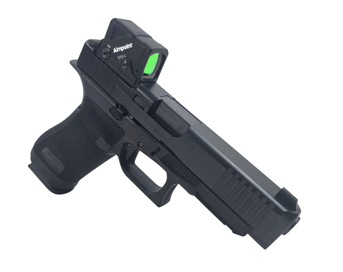 Glock 17 Generation Gen 6 OR in Kaliber 9 mm Luger 2 kg Steuerfeder inkl. Aimpoint COA
