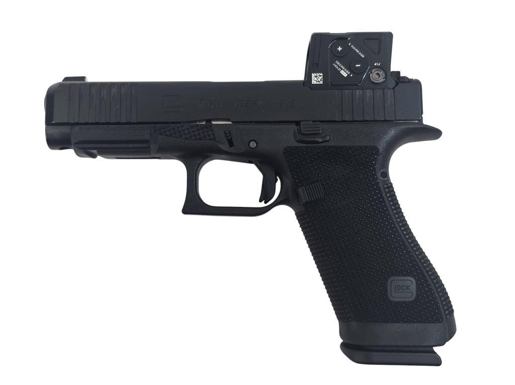 Glock 17 Generation Gen 6 OR in Kaliber 9 mm Luger 2 kg Steuerfeder inkl. Aimpoint COA