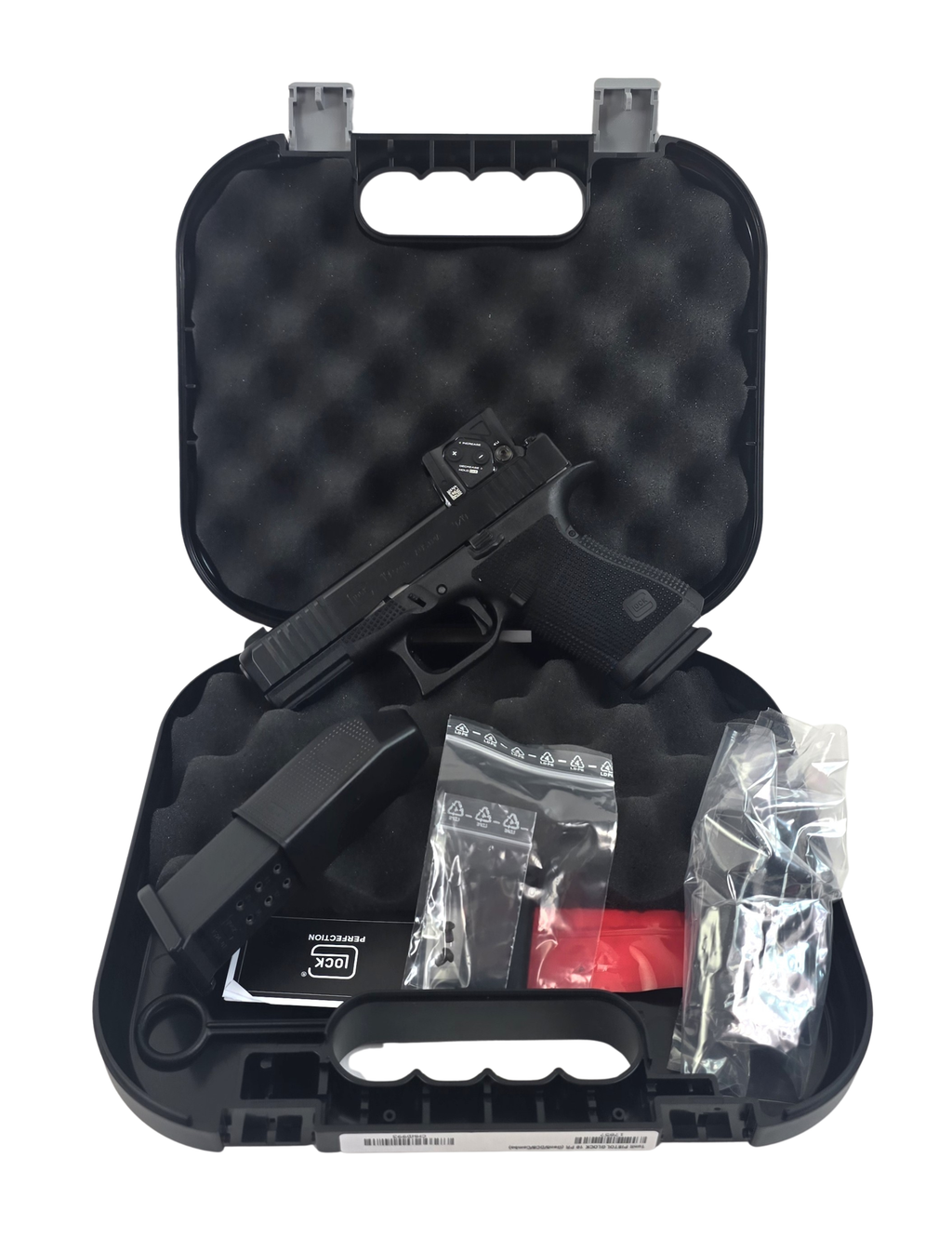 Glock 19 Generation Gen 6 OR in Kaliber 9 mm Luger inkl. Aimpoint COA mit 2 kg Steuerfeder