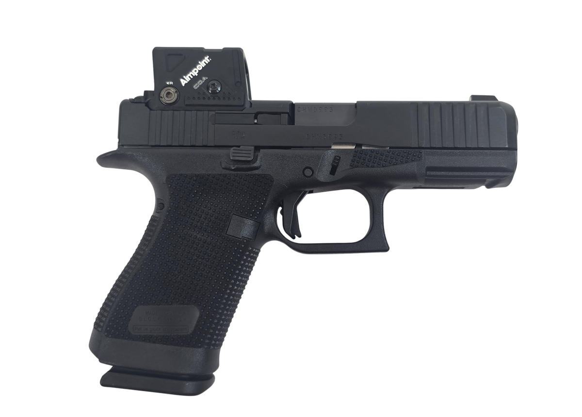 Glock 19 Generation Gen 6 OR in Kaliber 9 mm Luger inkl. Aimpoint COA mit 2 kg Steuerfeder