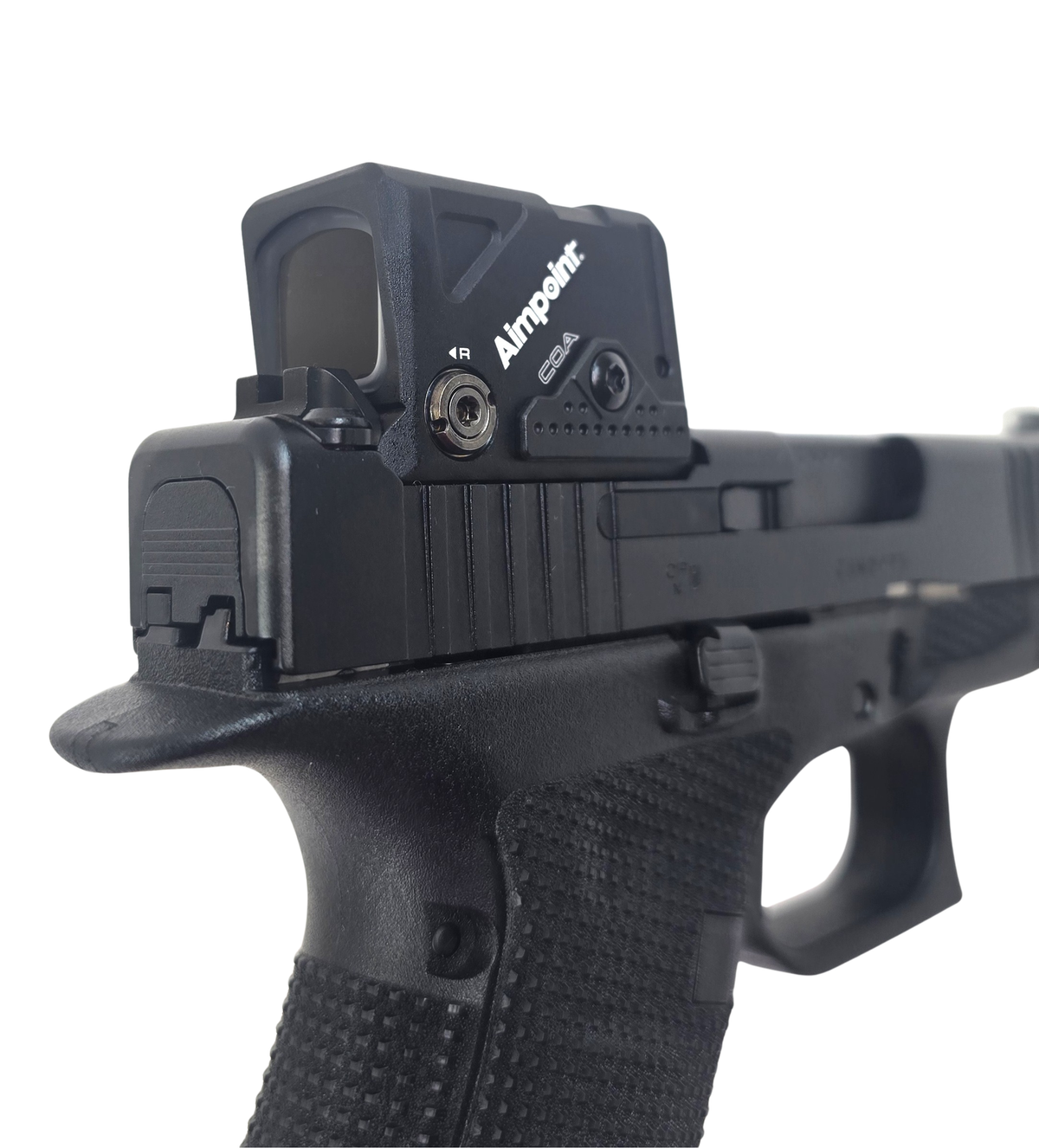 Glock 19 Generation Gen 6 OR in Kaliber 9 mm Luger inkl. Aimpoint COA mit 2 kg Steuerfeder