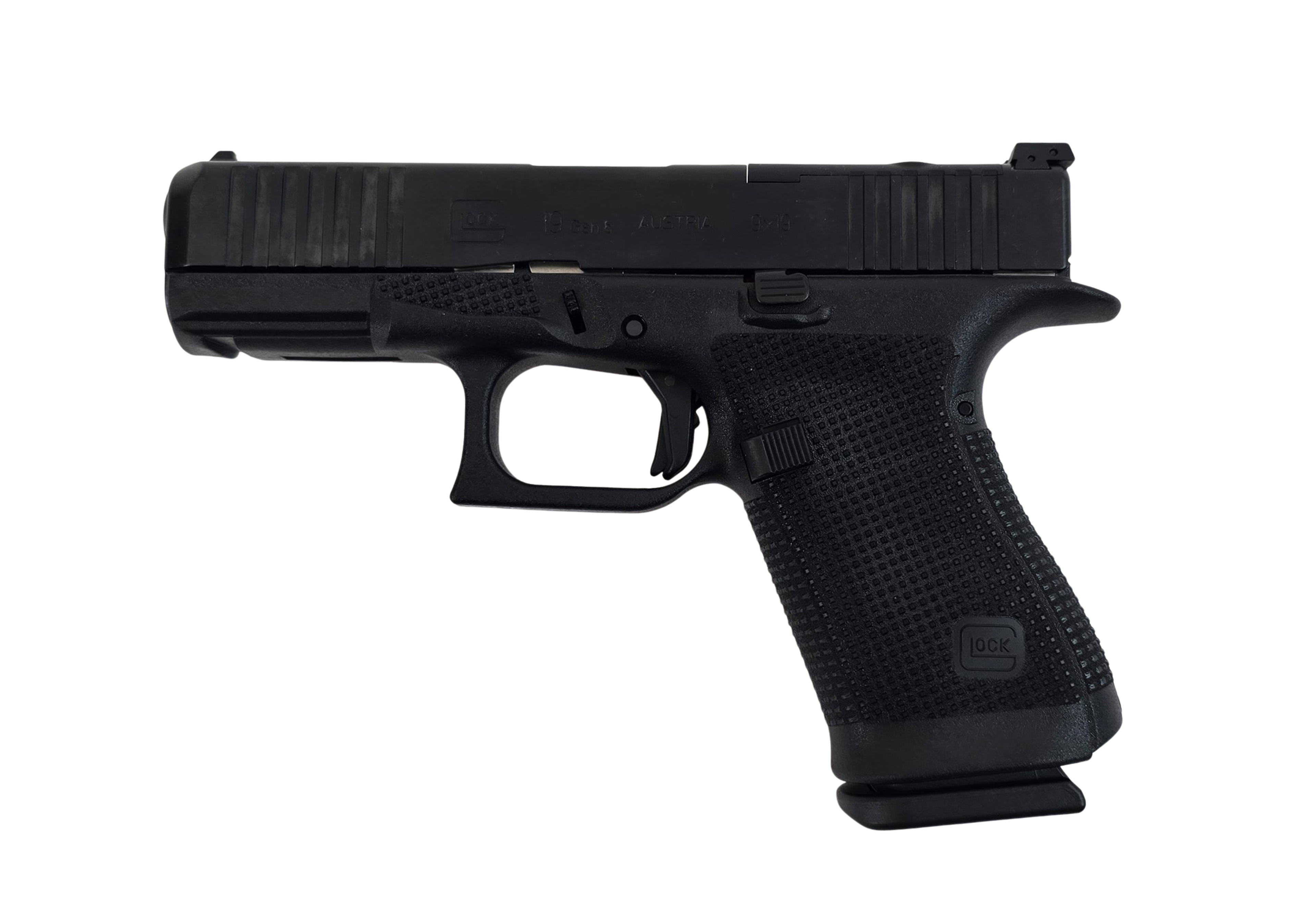 Glock 19 Generation Gen 6 OR in Kaliber 9 mm Luger 2 kg Steuerfeder