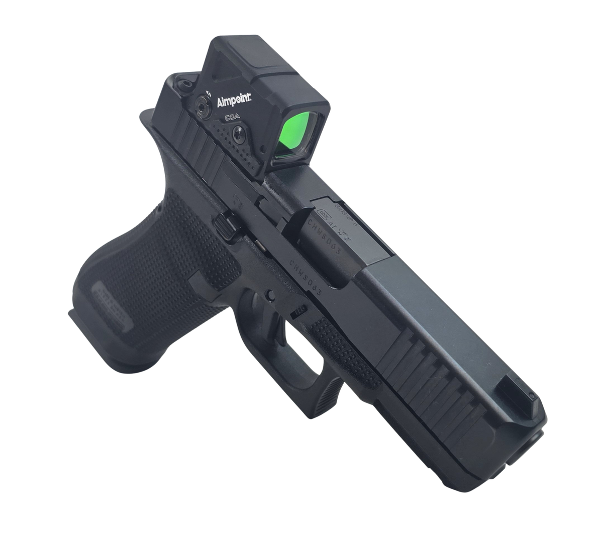 Glock 45 Generation Gen 6 OR in Kaliber 9 mm Luger 2 kg Steuerfeder inkl. Aimpoint COA
