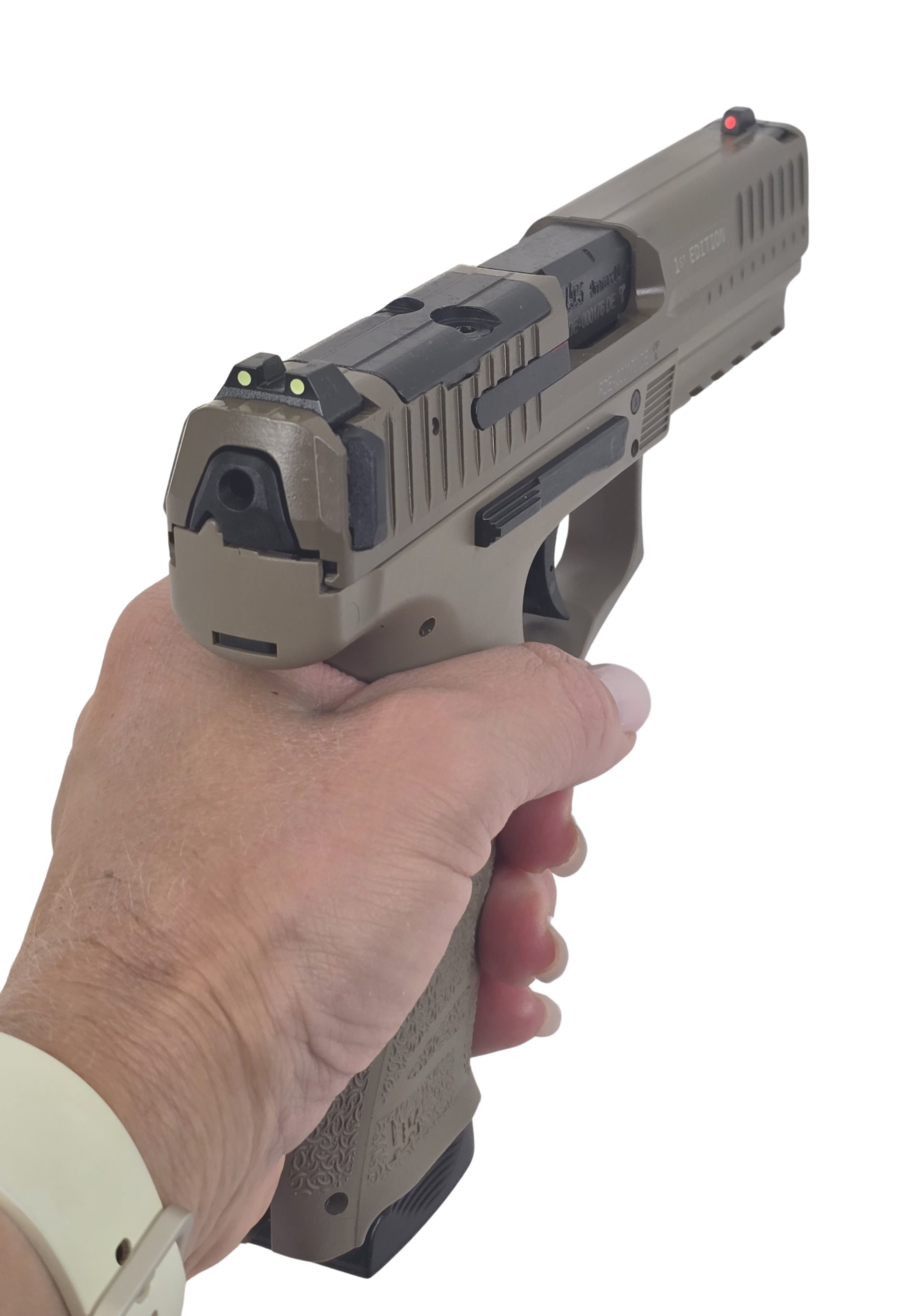 Heckler & Koch SFP9F - OR A1, Kal. 9mm, 4,5 Zoll, FDE Special Edition