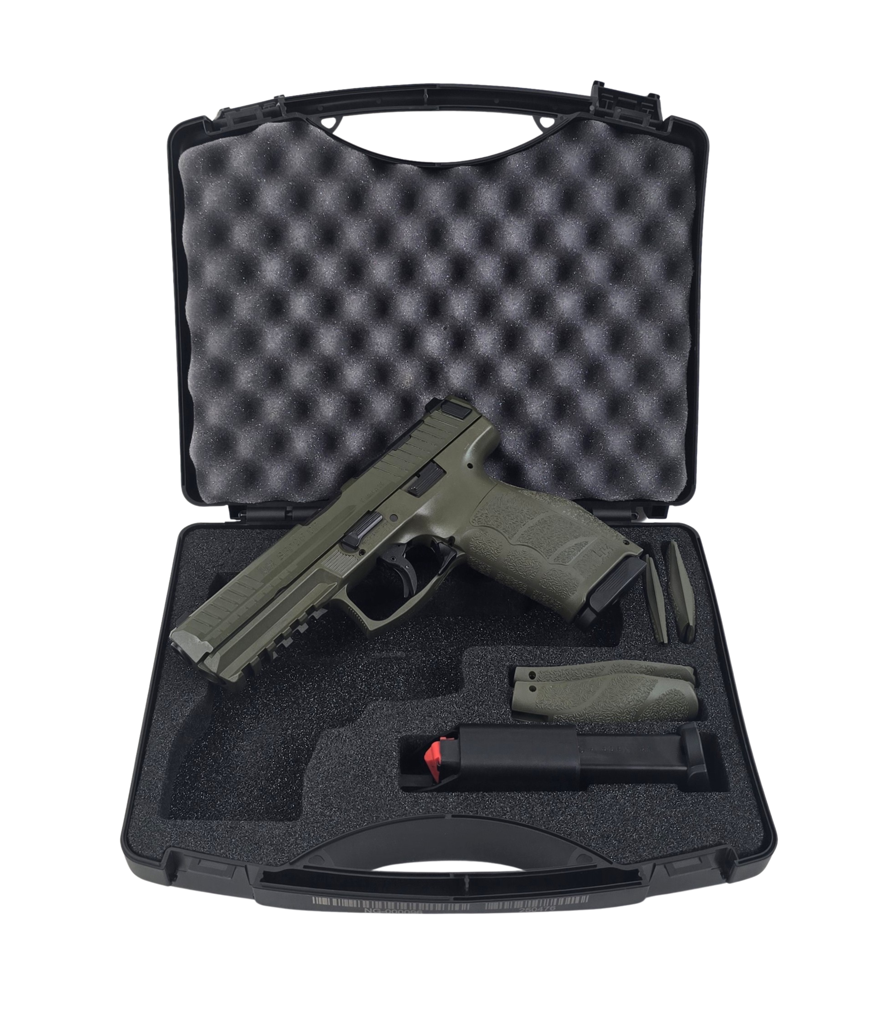 Heckler & Koch SFP9F - OR A1, Kal. 9mm, 4,5 Zoll, Nato-Grün Special Edition