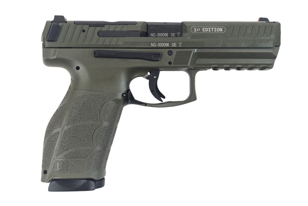 Heckler & Koch SFP9F - OR A1, Kal. 9mm, 4,5 Zoll, Nato-Grün Special Edition