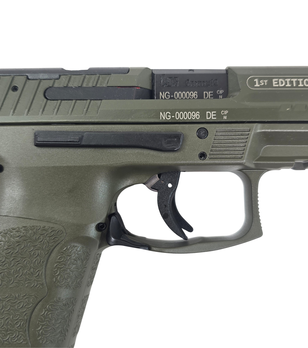 Heckler & Koch SFP9F - OR A1, Kal. 9mm, 4,5 Zoll, Nato-Grün Special Edition
