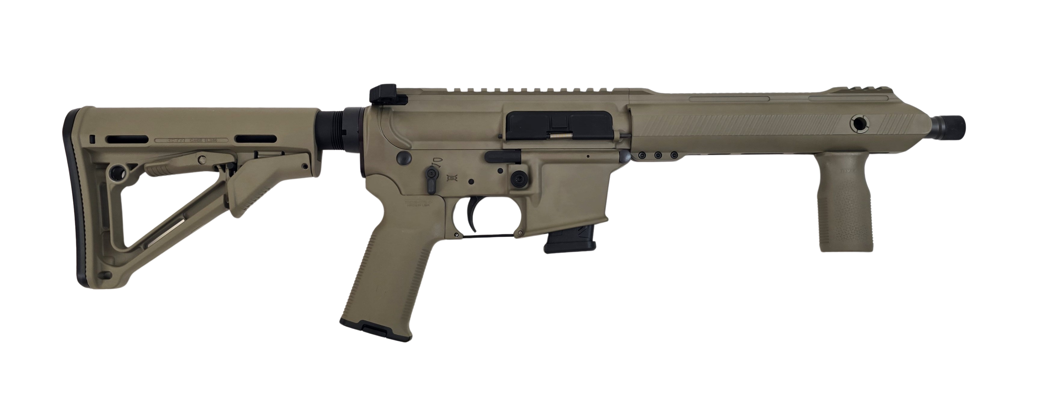 Sonderedition Messerschmitt AR 15 - 9 Sport,  Kal .9 mm Luger, 10,5 Zoll Magpul FDE