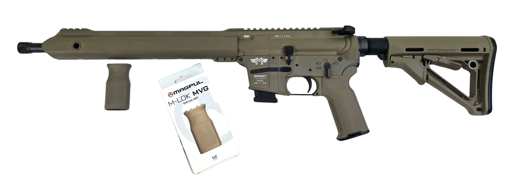 Sonderedition Messerschmitt AR 15 - 9 Sport,  Kal .9 mm Luger, 14,5 Zoll Magpul FDE