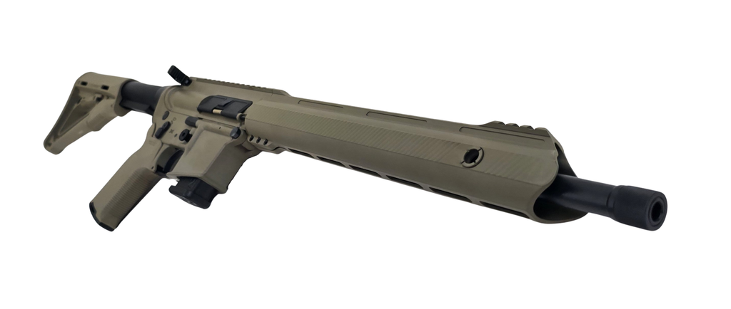 Sonderedition Messerschmitt AR 15 - 9 Sport,  Kal .9 mm Luger, 14,5 Zoll Magpul FDE