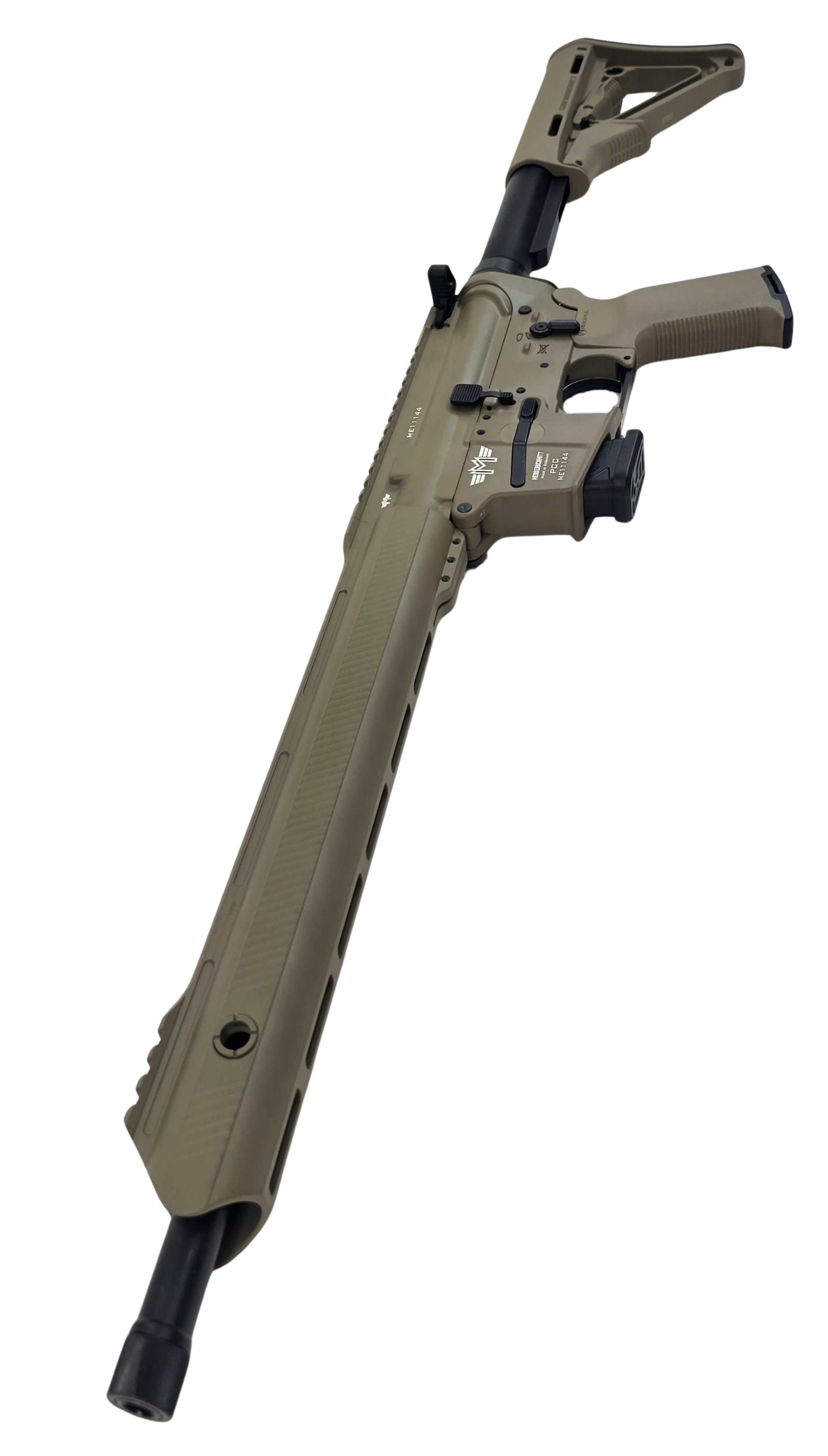 Sonderedition Messerschmitt AR 15 - 9 Sport,  Kal .9 mm Luger, 14,5 Zoll Magpul FDE
