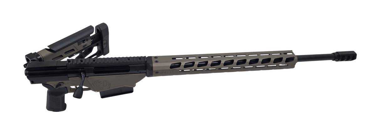 Ruger Precision Rifle RPR, Gen 4 Kal .338 Lapua Mag., LL 26 Zoll, smoked bronze