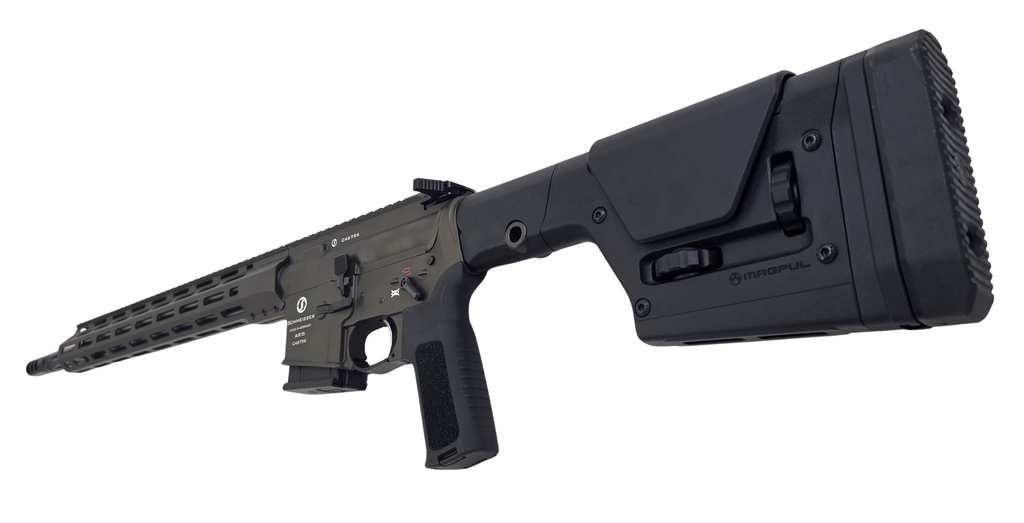 Brand Neu Schmeisser AR 15 DMR, Kal. .223 Rem., LL 18 Zoll, bronze