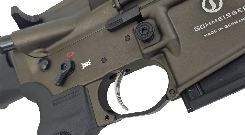 Brand Neu Schmeisser AR 15 DMR, Kal. .223 Rem., LL 18 Zoll, bronze