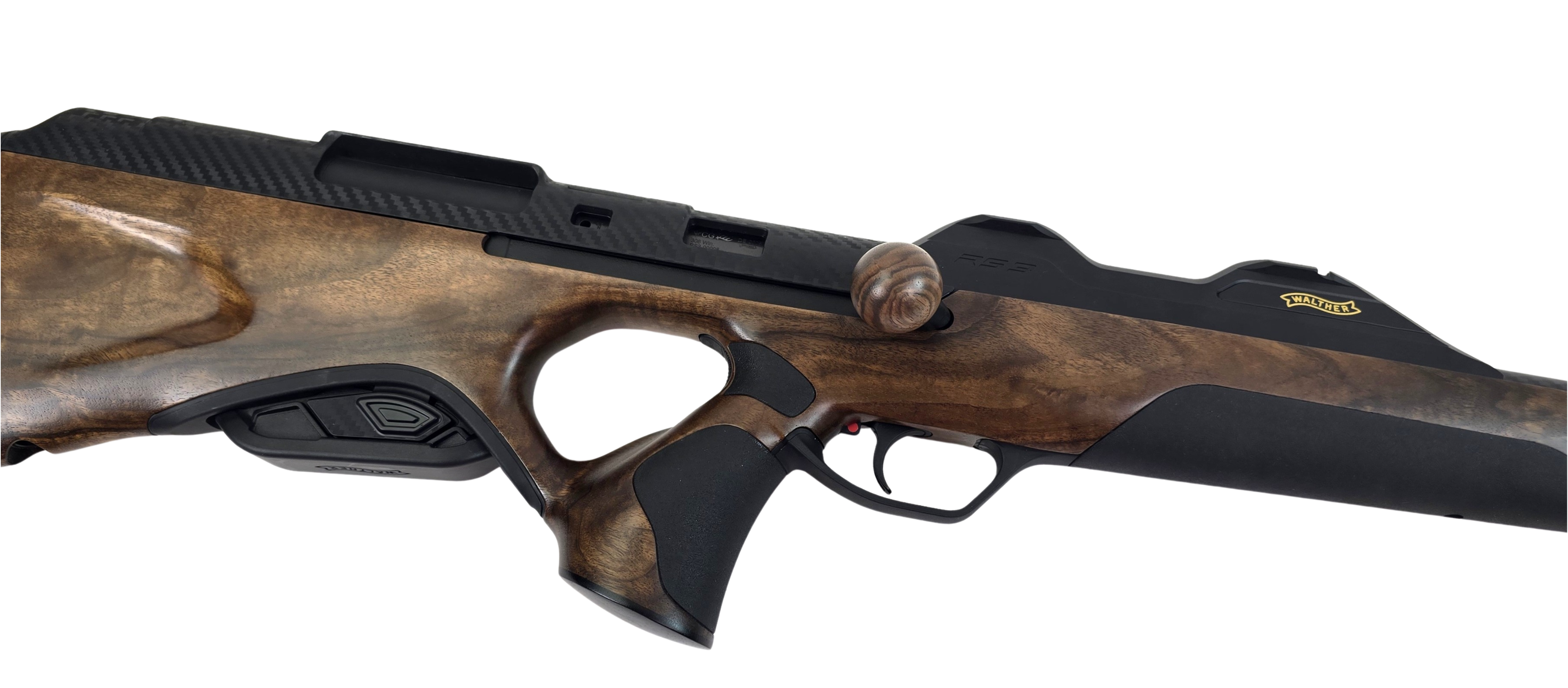Walther RS-3 Jagdrepetierbüchse, Kal. 308 Win., LL 23 Zoll, Holz Heritage Sevenstar inkl. Schalldämpfer