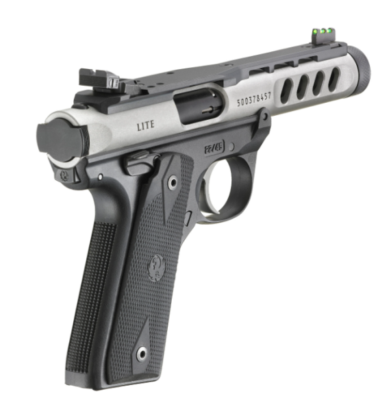 Ruger Mark IV 22/45 Lite OR Kal. 22. lr silver black