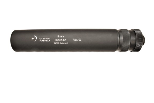 Schalldämpfer B&T Impuls II A im Kaliber 9 mm