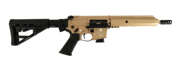 Schmeisser AR 15 - 9 Sport Kal. 9 mm Lauflänge 10,5" Zoll, Schubschaft, M-Lok Farbe RAL 8000