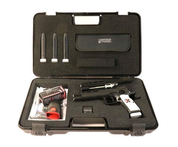 Tanfoglio T97L Stock II Xtreme Combo Kal. 45 Auto + Wechselsystem 9mm Luger, 4,45 Zoll, black finish